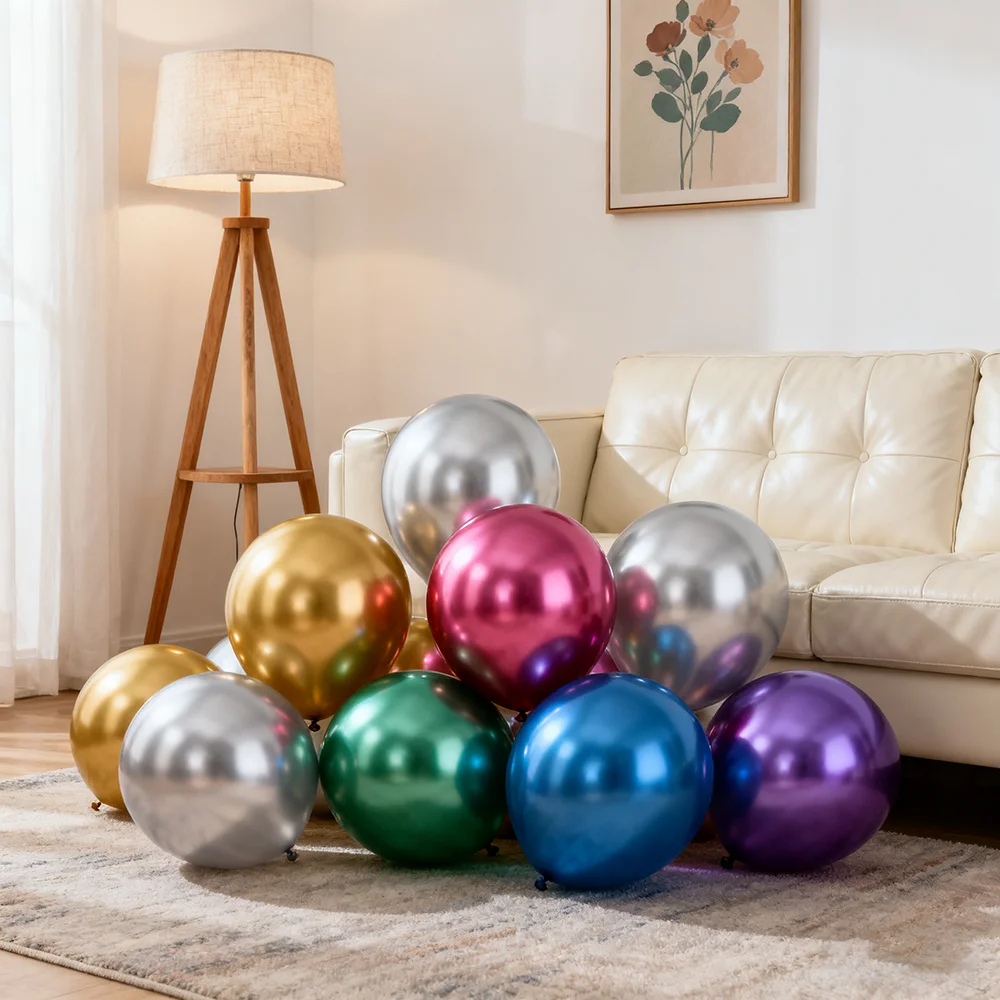 

5-18inch Gold Latex Balloons Kids Adult Man Woman Birthday Party Decoration New Year Graduation Party Decor Silver Red Ballons