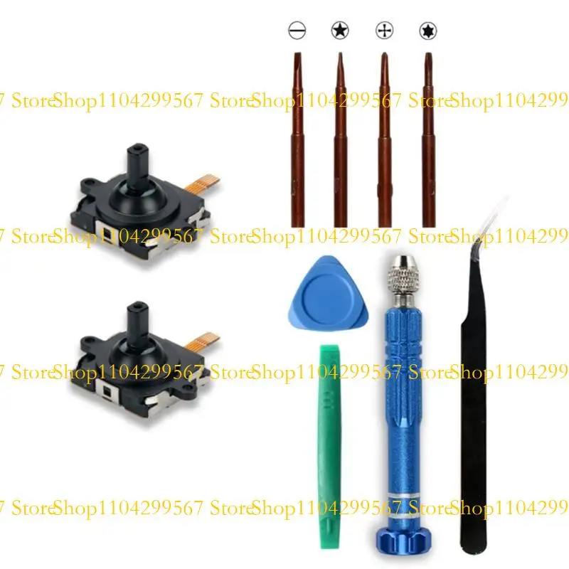 

CS1W 3D Analog Joystick Replacement Left/Right Repair for Quest 2 Controller