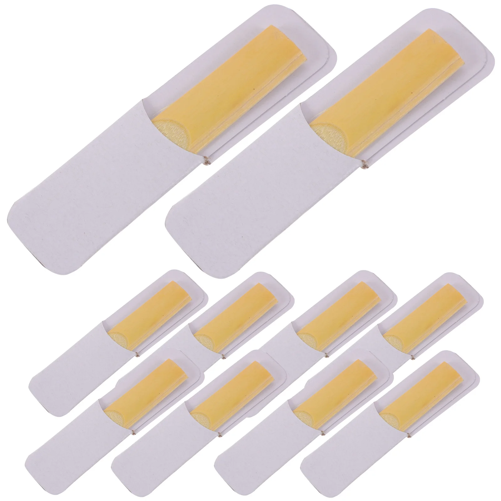 

10 pcs For Beginner Professional Players Replacement Set Durable Small Size Easy To Install Parts Reeds For Clarinet Player Bass