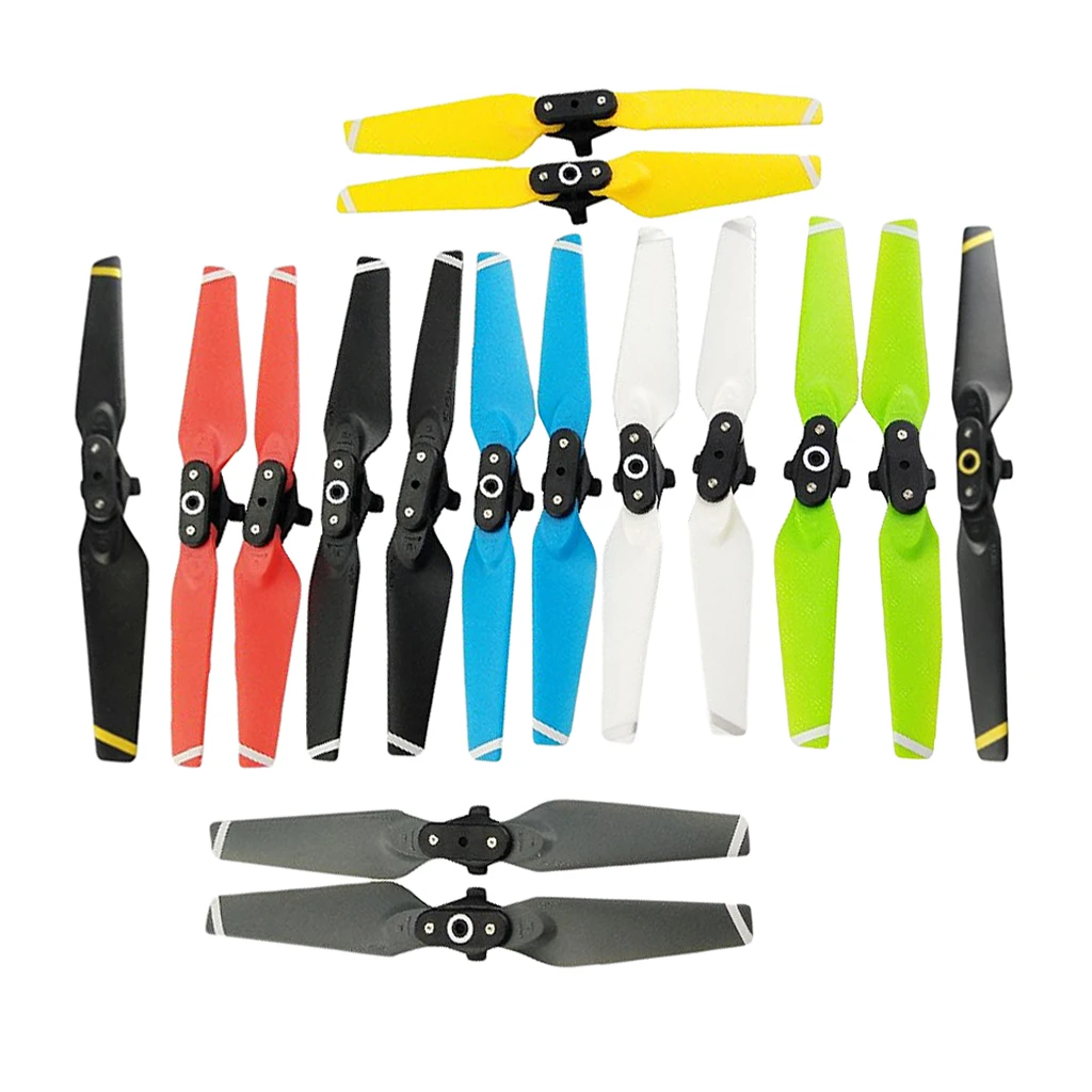 Quadcopter Propeller Foldable 8 Pairs Multi Color Drone Blade for DJI Spark 4730F RC Aircraft Accessories