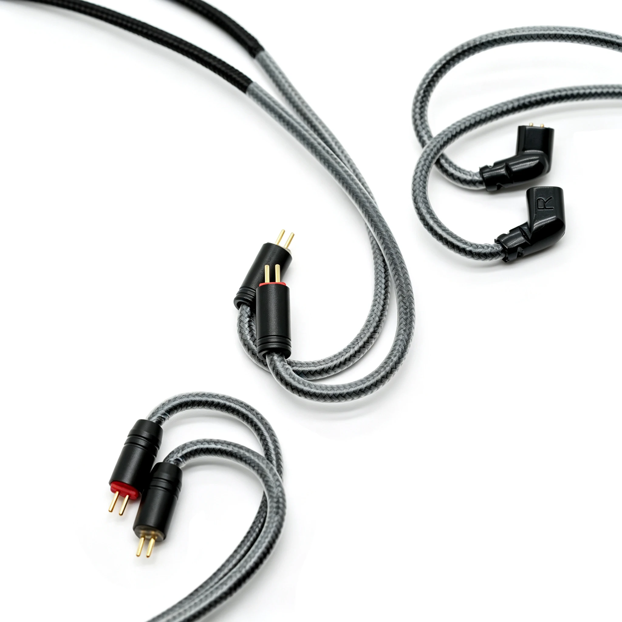 Hedacabl IEM Upgrade-Kabel Lucky Bag, 3,5-mm- / 4,4-mm-Stecker, kompatibel mit Standard-0,78-mm-2-Pin- und versenkten 2-Pin-QDC-IEMs – Detail 3