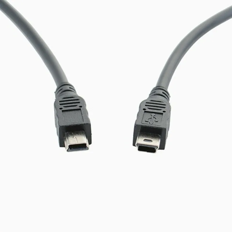 50cm 5Pin Mini USB Mini B Male to Mini B Male M/M Extension Data Line Cable cord data & charge