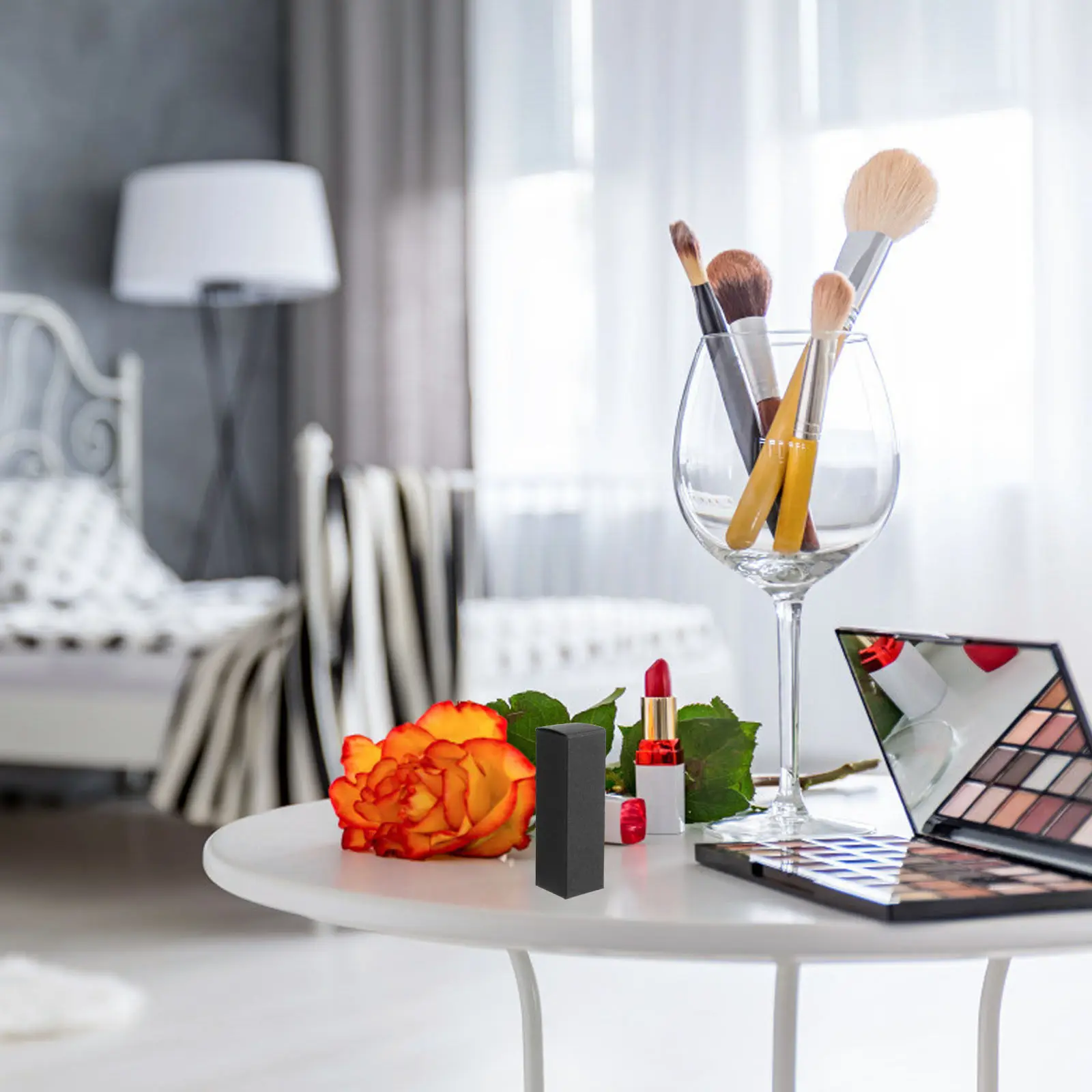 50 Cajas de Papel para Envolver Lápices Labiales, Envases para Tubos de Brillo Labial, Bálsamo Labial, Cosméticos Pequeños y Botellas de Aceites Esenciales