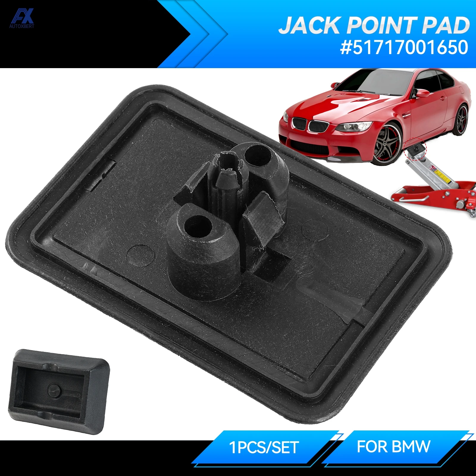 Car Lift Jacking Point Support Plug Plate Block Jack Pad for BMW 5series E39 7series E38 X5 E53 51717001650 51718204244