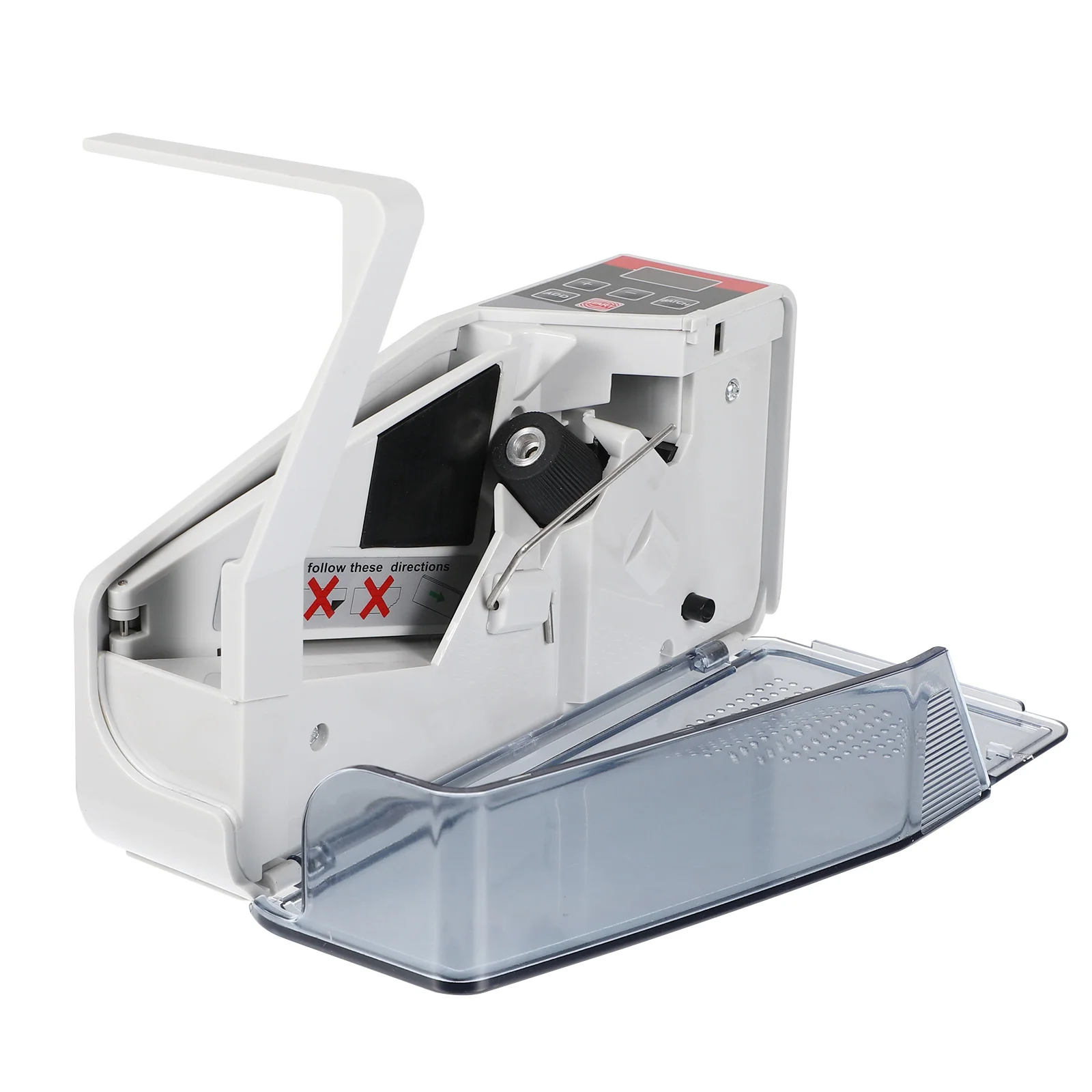 1 مجموعة يده عداد العملات آلة عد الفواتير الصغيرة المحمولة شاشة Led لمكتب سوبر ماركت أمين الصندوق استخدام Usb #2