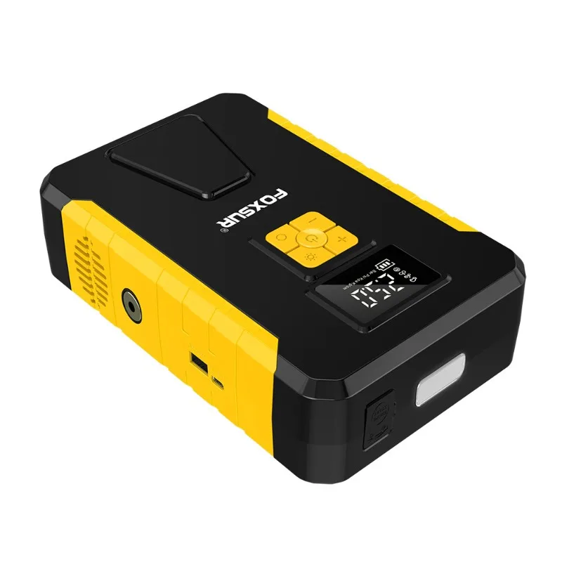 Portable 12V Emergency Starting Power Supply Car Jump Starter Inflation Pump Motorcycle Car Tire Inflator