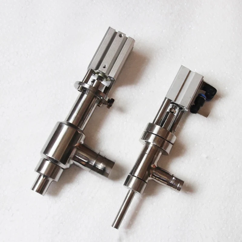 304 Stainless Steel Liquid Paste Machine Accessories Port Anti-Drip Head Discharge Valve Filling Mouth