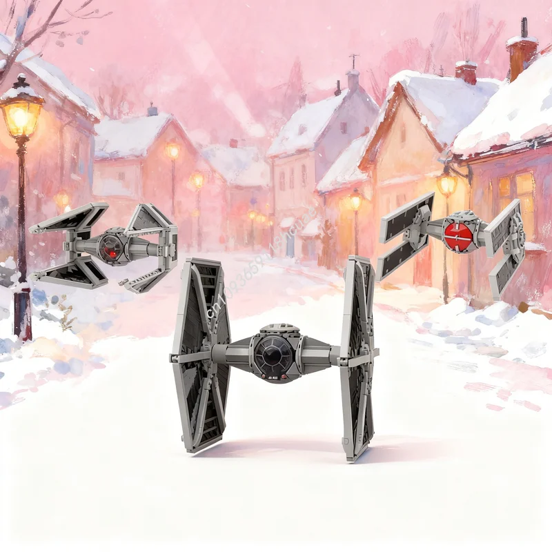 

2466pcs MOC TIE Collection Star Battle Model Building Blocks Construction Toys Creative Brick Christmas Gift Education Birthday