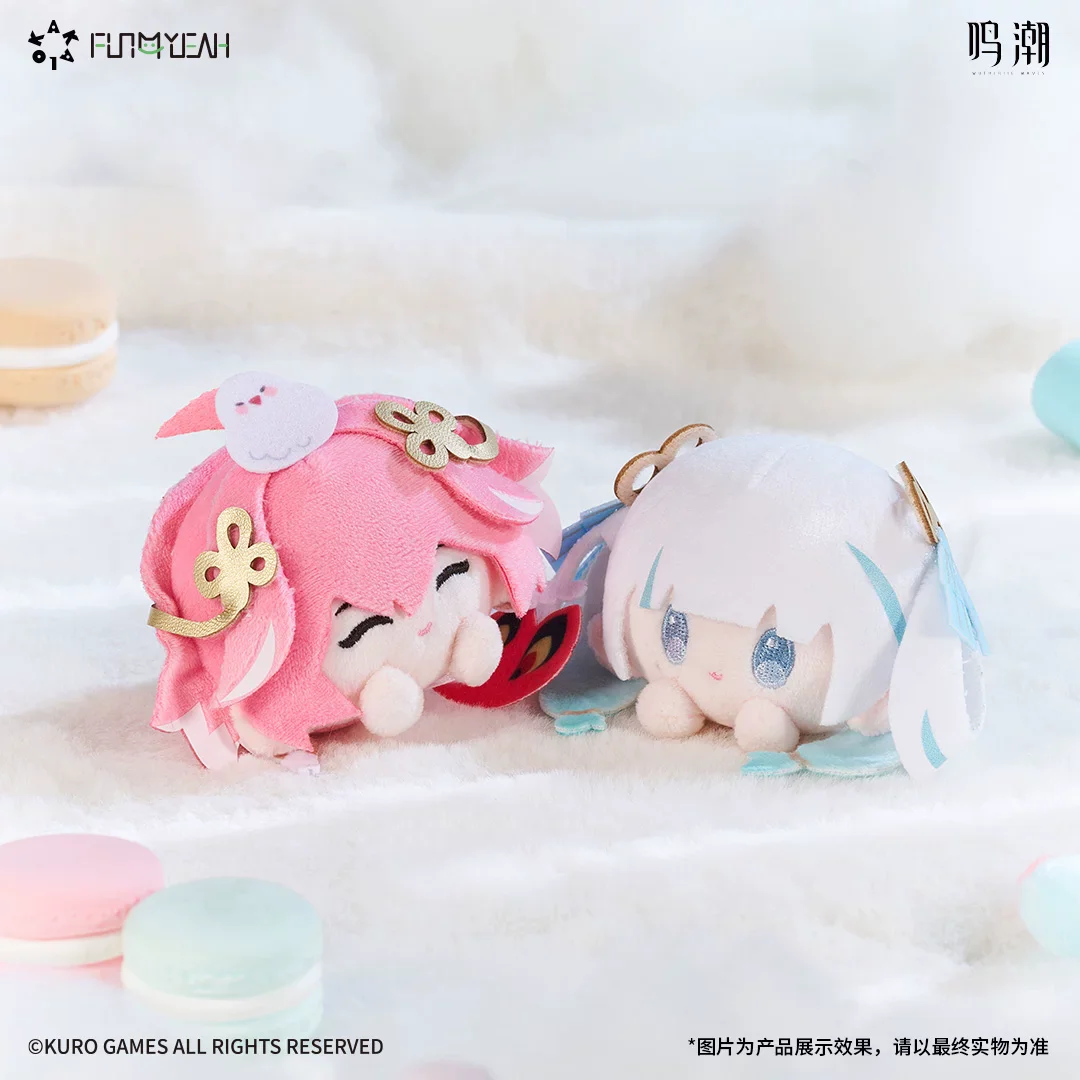 Official Wuthering Waves Gaming Merchandise Cartoon Characters Cosplay Changli Camellya Mobile phone Holder Halloween Presents