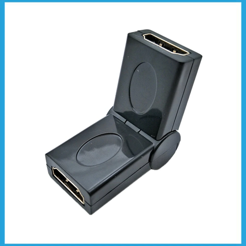 Nut rotation angle 1.4 degrees L-shaped extended HDMI version, HDMI adapter compatible with HDTV