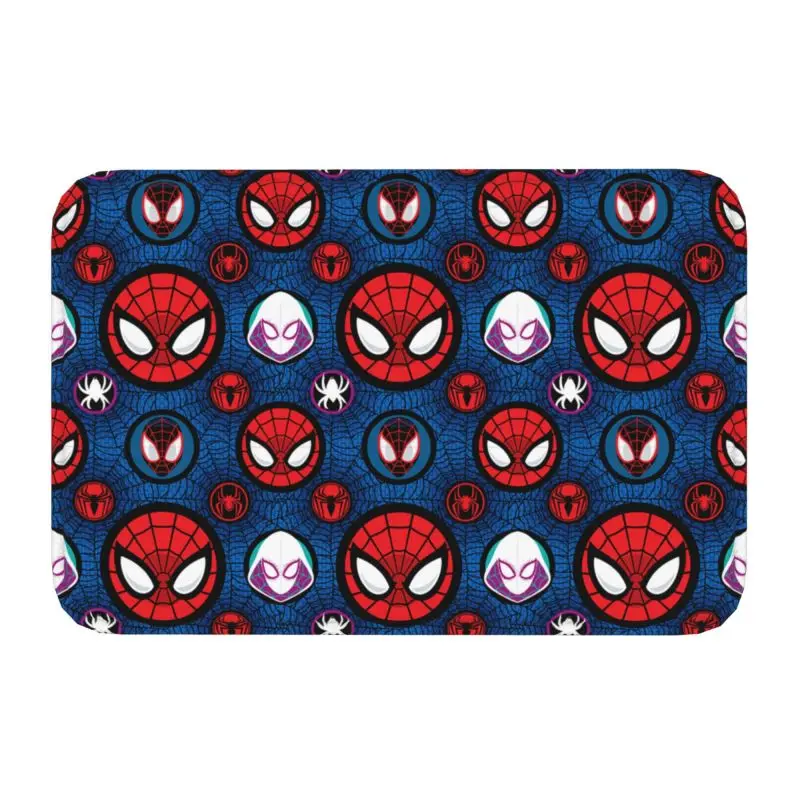 Custom Spider Man Doormat Non-Slip Bathroom Kitchen Mat Bedroom Balcony Floor Door Entrance Carpet Rug