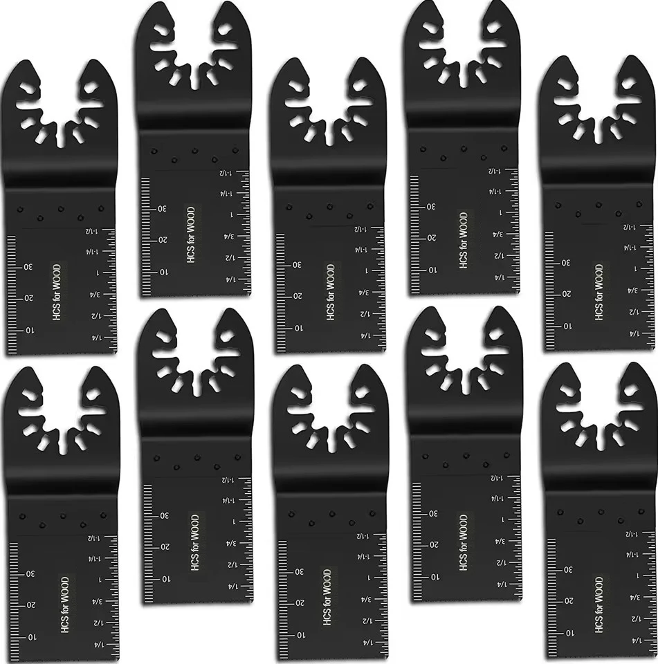 100/50/20 Stuks Oscillerende Zaagblad Multi Gereedschap Blades Multifunctionele Vernieuwer Snijmes Voor Hout Metaal Snel snijden Blade