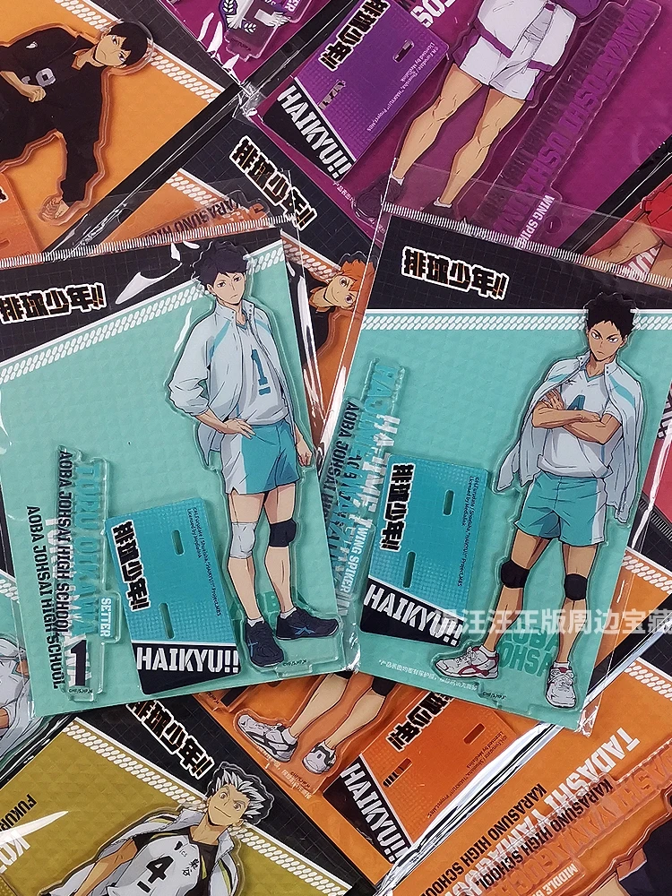 

Game Haikyuu!! Hinata Shoyo Oikawa Tooru Cosplay cartoon ambitus acrylic standing sign Gift