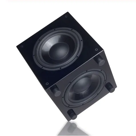 

2026 hot sale Queenway QS-10 10" Inch Powered Active Subwoofer Sub Piano Lacquer Paint Active+passive Speaker Driver AC100-240V