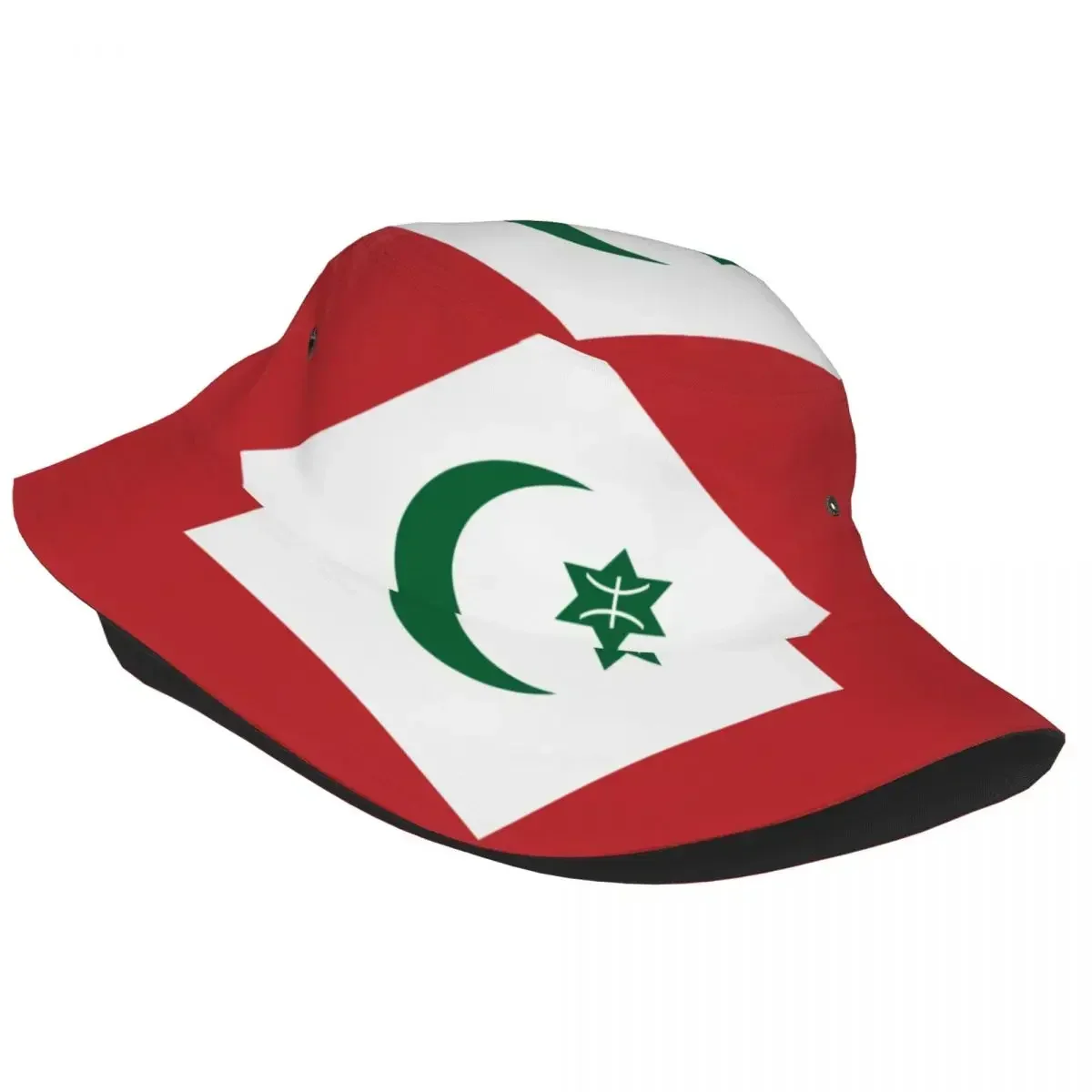 Rif Amazigh People Flag Fisherman Cap Hip Hop Gorras Summer Unisex Printing Bucket Hat Outdoor Beach Camping Hiking Fishing Caps