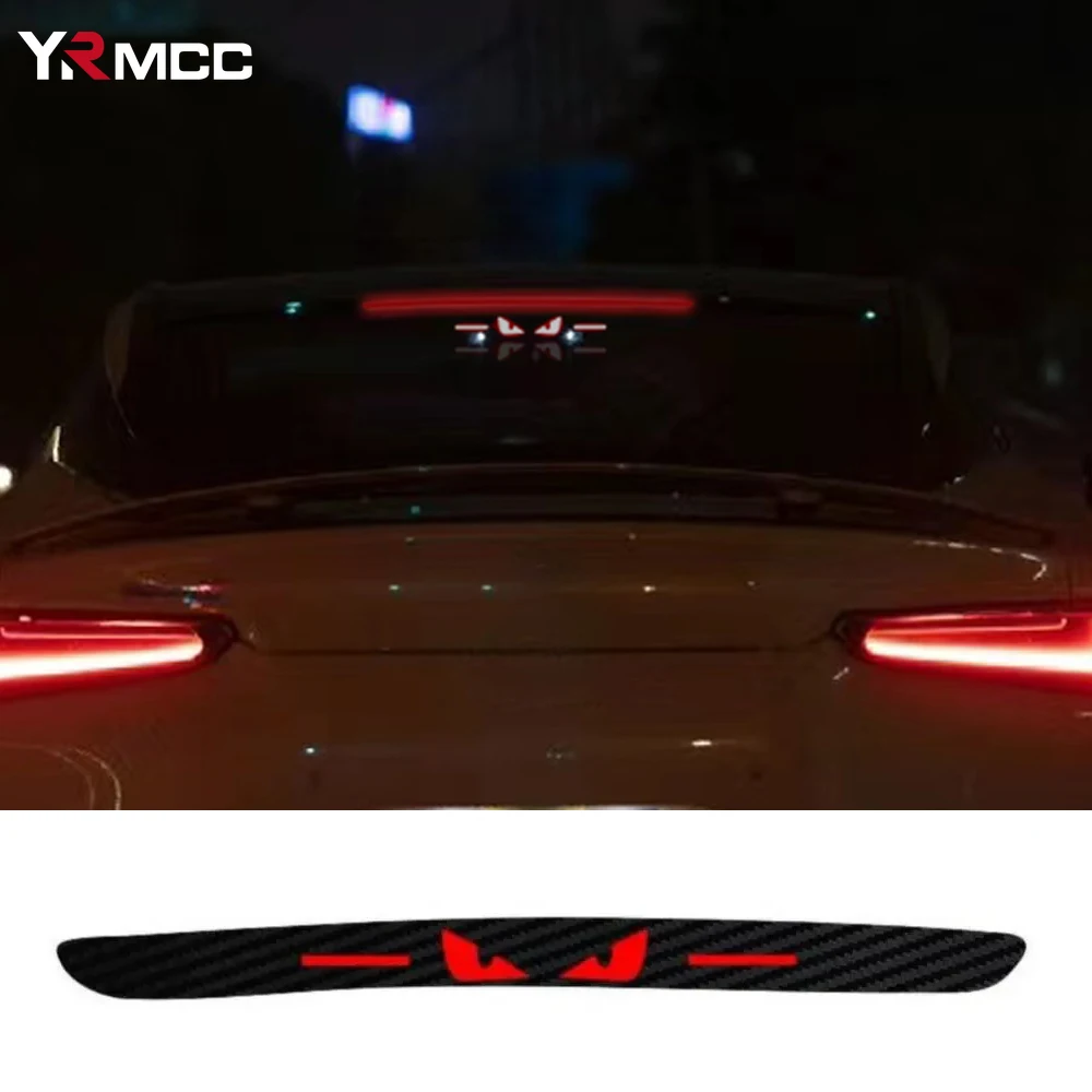 1PCS Car Personality Brake Tail Light Sticker Eagle Eye Auto Light Hawkeye Styling Decorate Sticker for Chery Tiggo 7 Stickers