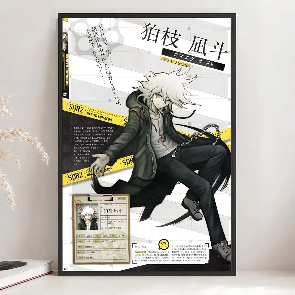 Danganronpa Spiel-Poster, Grafisches Wandkunst-Poster, HD-Wasserdichter PP-Papierdruck für Schlafzimmer, Wohnzimmer, Bürodekoration, Geschenk – Detail 21