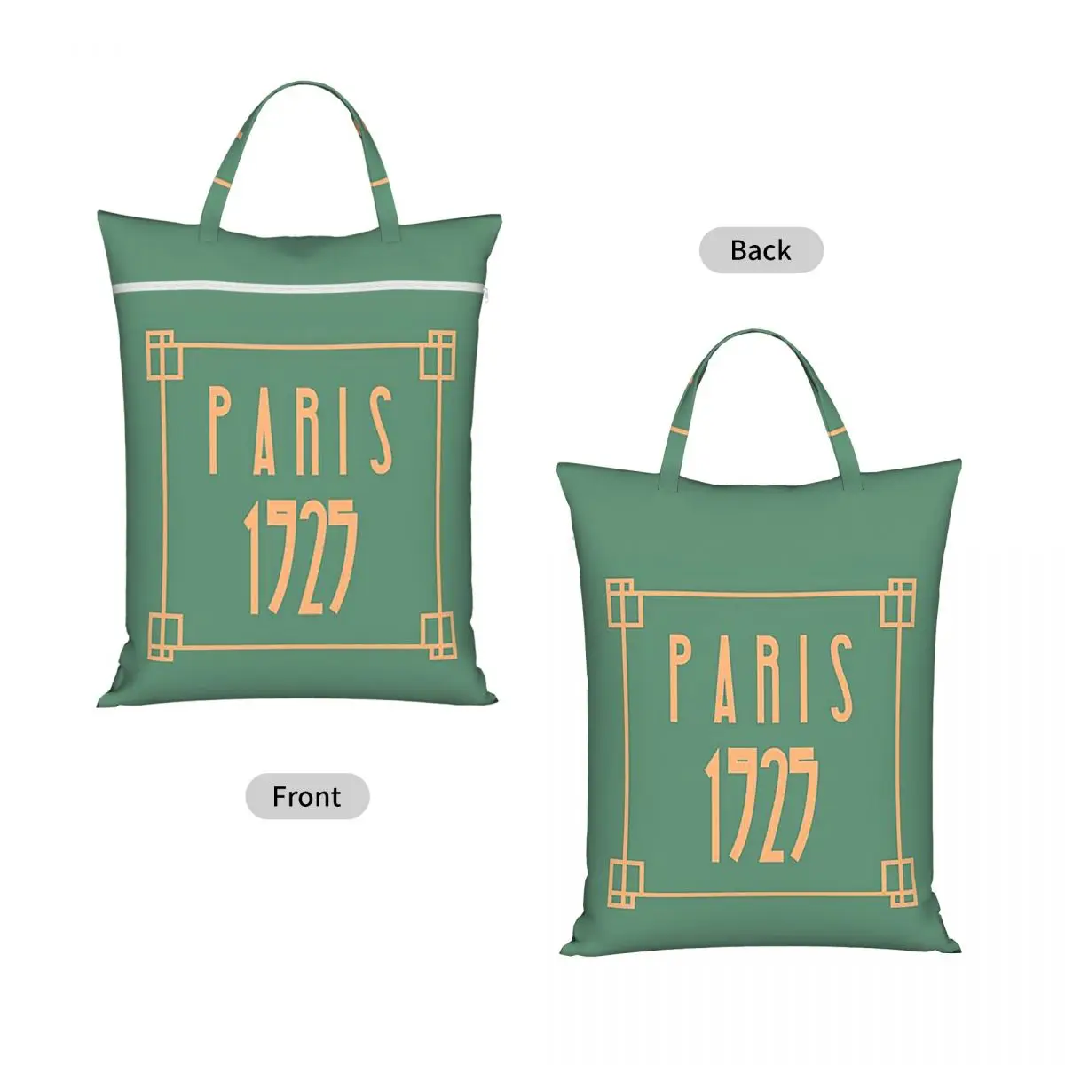 Art Deco Design In Green Laundry Collector Foldable Laundry Basket Home Organizer Washing Basket Home Organizer