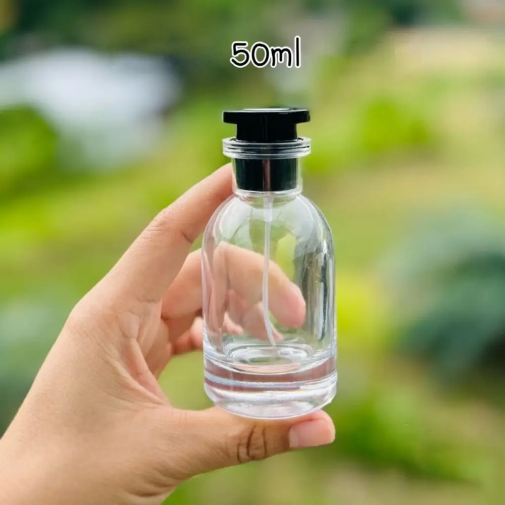 1Pcs 30ml 50ml Dispensing Spray Bottles Portable Fine Mist Spray Empty Containers Travel Glass Perfume Refill Bottle