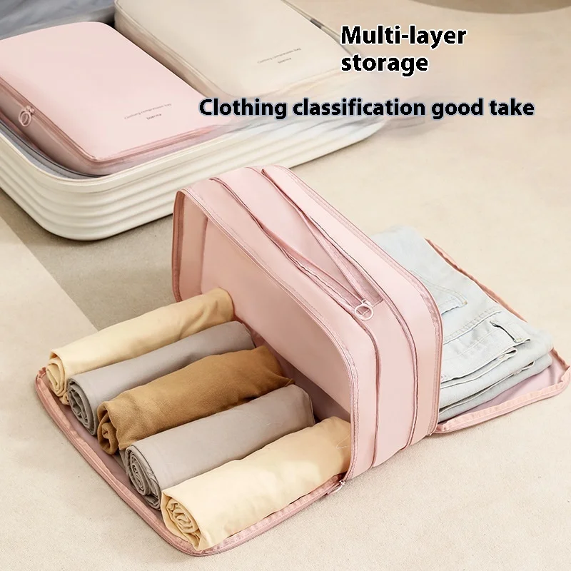 Travel Storage Bag Set Waterproof Household Outdoor Travel Clothing Capacity Suitcase Compressed Pajama Underwear Packaging Bag