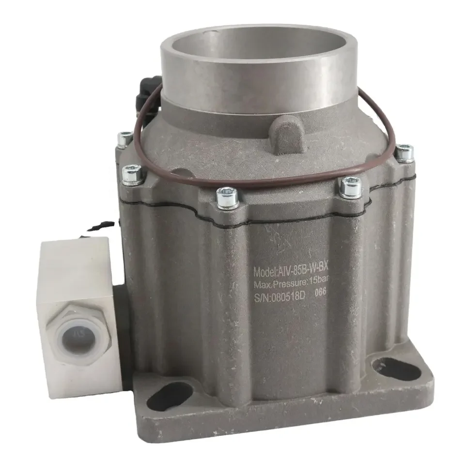 Válvula de admissão Parrs sobressalente de venda de fábrica AIV-85 para compressor de ar de parafuso de acionamento direto 100HP