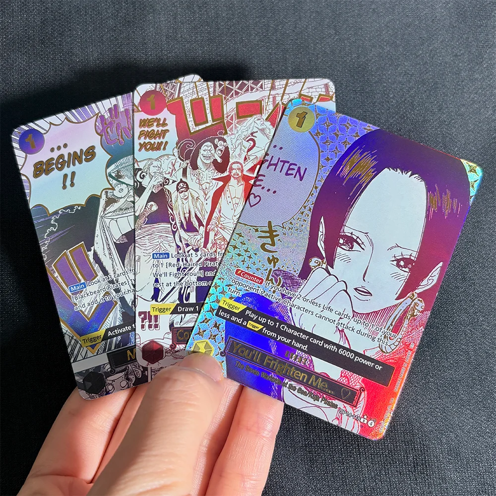 1pcs/2pcs One Piece Card You'll Frighten Me EVENT Series Proxy Card Boeuf Burst Cross Gulid  TCG Anime Game Collection Cards