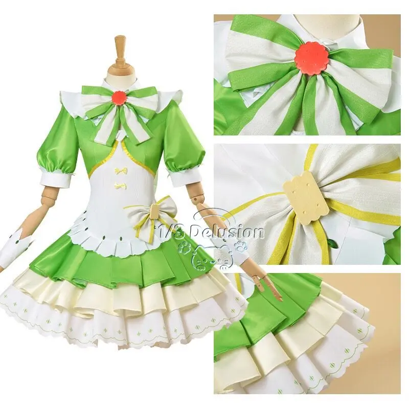 Game Honor of Kings Daji Matcha Sweetheart Cosplay Costume Role Play Women Girls Sexy Elegant Halloween Party Dress Suit - view 4