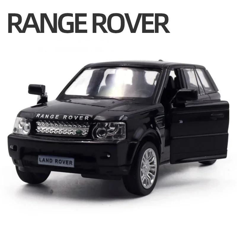 1:36 Land Rover Range Rover SUV Diecast Alloy Metal Luxury Car Model Pull Back Car For Children Toys With Collection