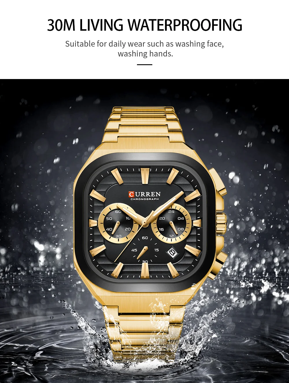 Curren 8496 Men's Watch