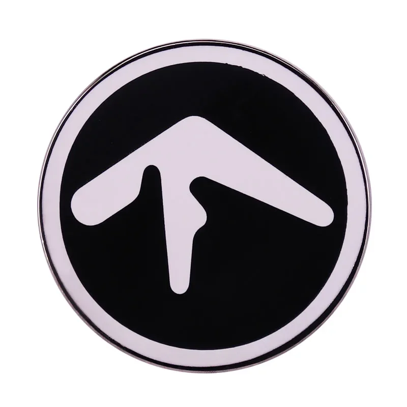 Aphex Twin logo esmalte pin botón insignia músico AFX Richard David James accesorios de joyería musical