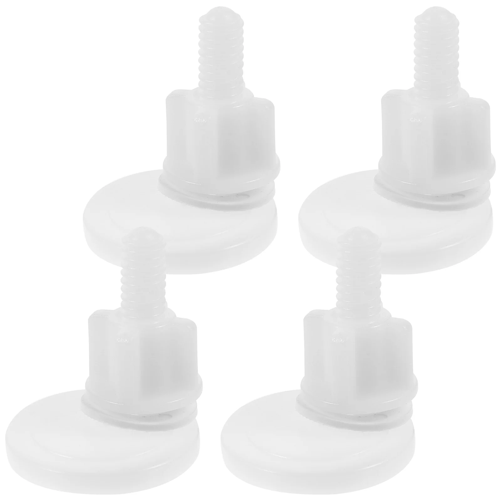 

4pcs Toilet Seat Screw Accessories Fixing Screws Fittings Bolt Cap for Covers Seats Abs Durable Rust Resistant Wide