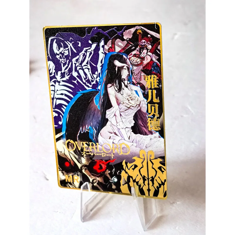 Anime New Mr Goddess Story Kamisato Ayaka Yae Miko Beautiful Girl Collection Card Imitation metal card Childrens holiday gifts