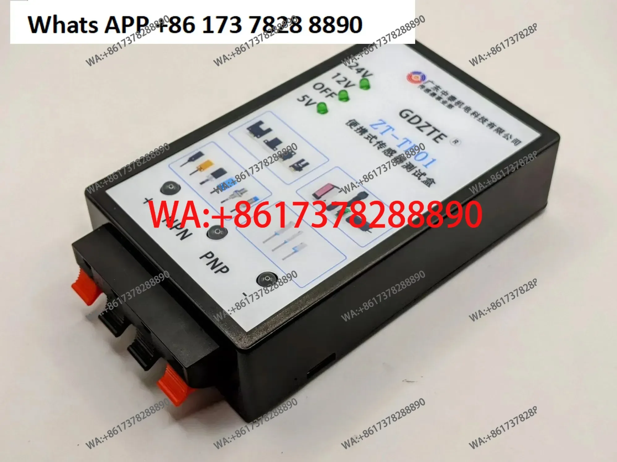 

ZT-TEO1 portable sensor test box photoelectric proximity magnetic switch fiber amplifier detection