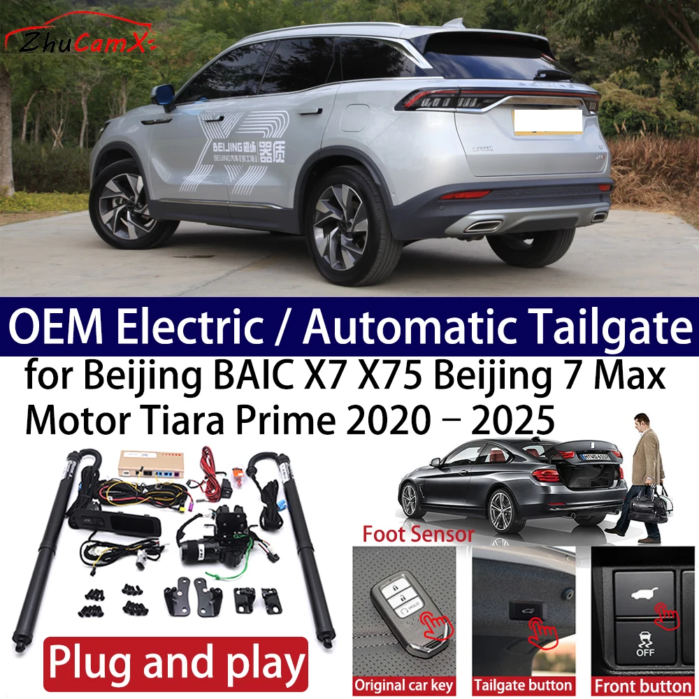 

for Beijing BAIC X7 X75 Beijing 7 Max Motor Tiara Prime Car Power Electric Automatic One-Click Smart Liftgate Tail Gate Support