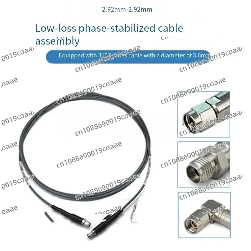 

2,92 мм радиочастотный соединительный кабель 3507, стабильный фазовый кабель с низкими потерями, адаптер в сборе/удлинительный кабель, 40 ГГц