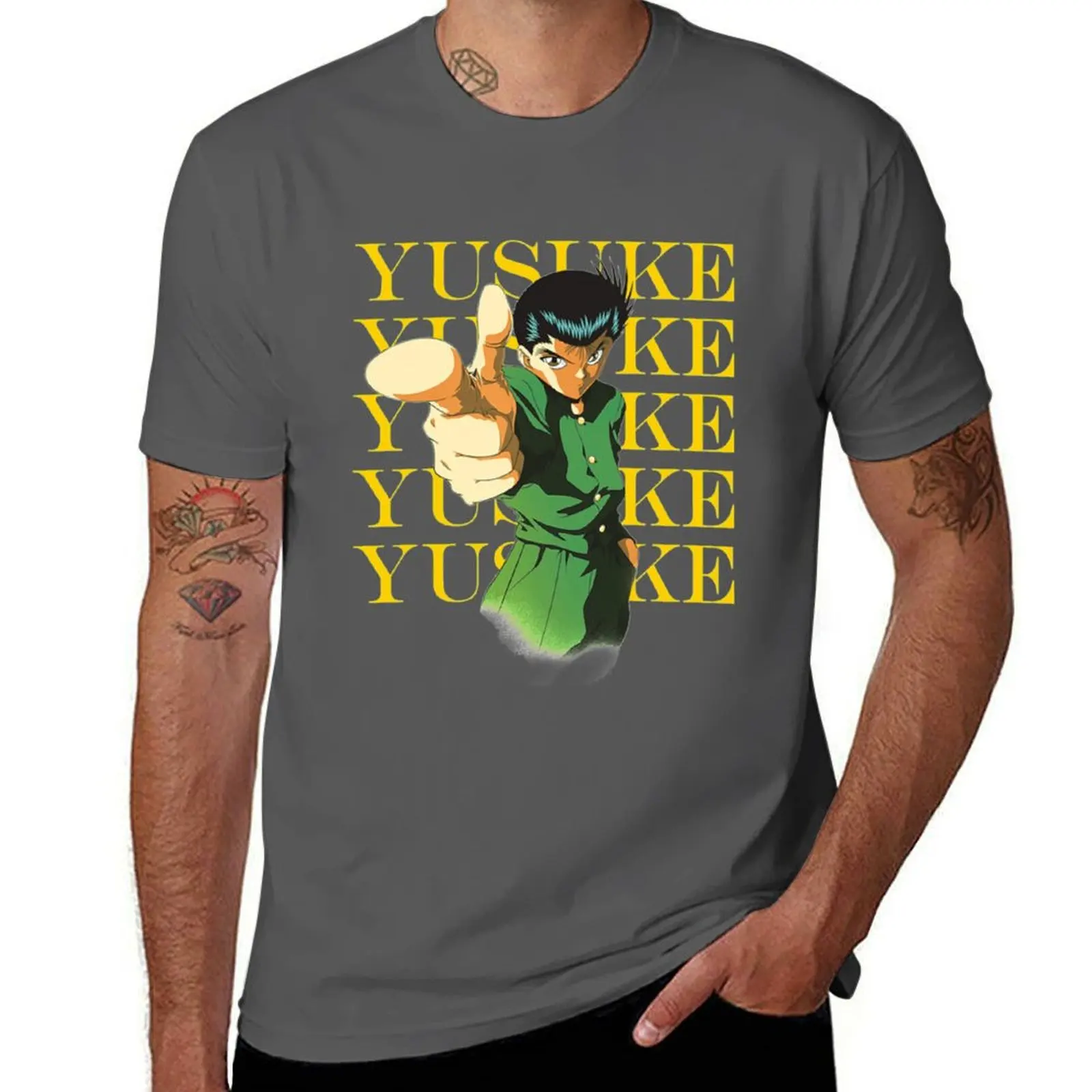 

hakusho yusuke yu - yu T-Shirt Water Resistant Casual T-Shirt