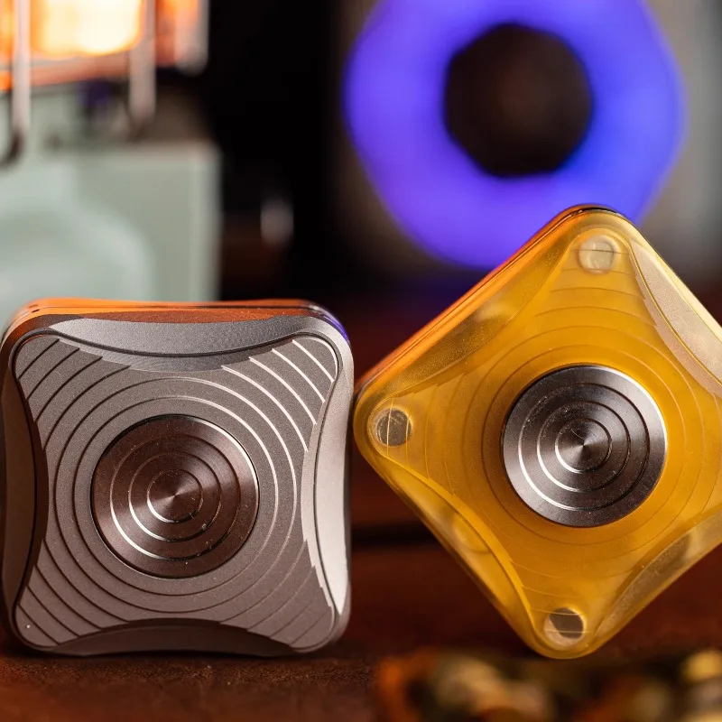 ナインハンド EDC フォーミュラ無限位置音叉機械式金属指先プッシュカード減圧デスクトップおもちゃ