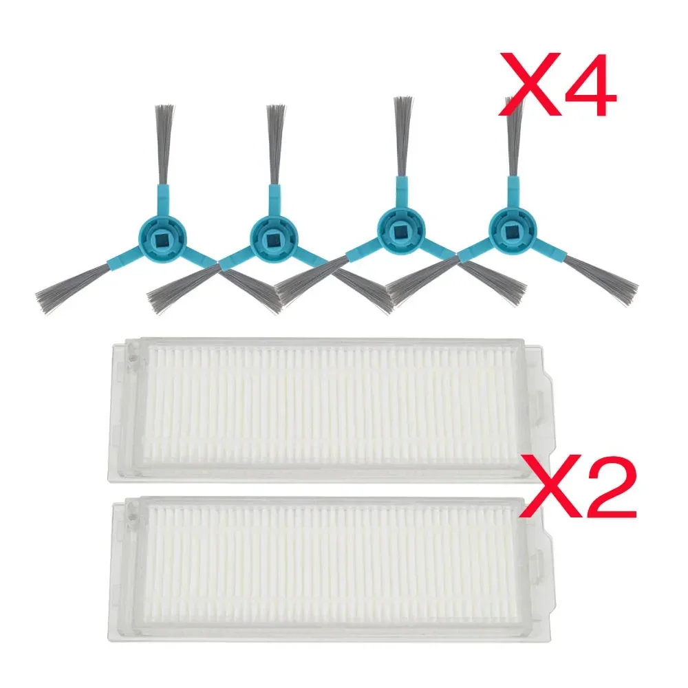 HEPA Filter Side Brush Mop Pads Cloth for Cecotec Conga 3290 3490 3690 Vacuum Cleaner Spare Parts Side Brush Proscenic M7