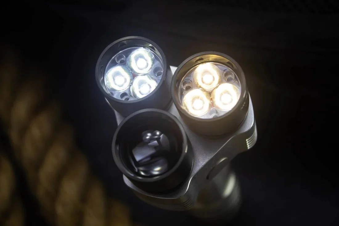 Niwalker ES3 Pro Linterna multiusos EDC Mini antorcha Linternas de camping