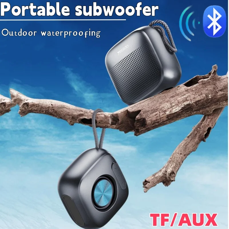 Wireless Bluetooth 5.3 Mini Caixa De Som Bluetooth Speaker Desktop Subwoofer High Volume Portable Outdoor Dustproof Strong Bass