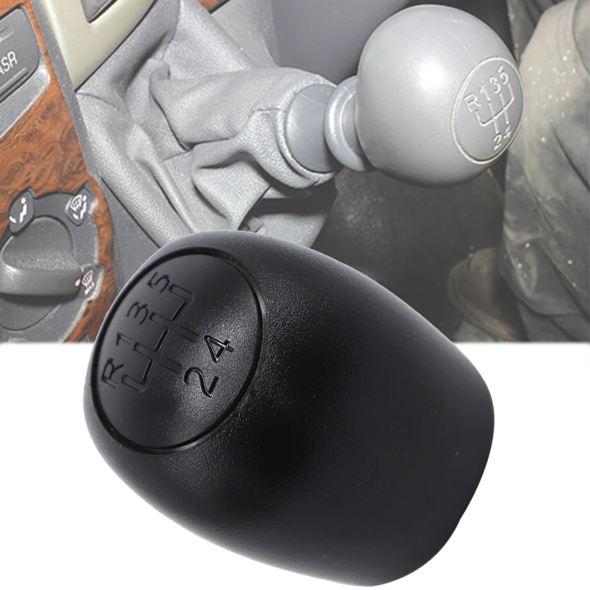 5SP + R Manual Gear Shift Knob For Fiat Ducato Peugeot Manager Boxer Gearstick Lever Pen Shifter Handle Replacement 1994 - 2006