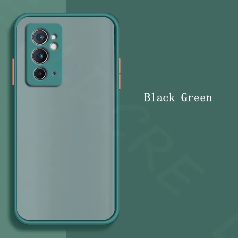 For OnePlus 9RT 5G Case for OnePlus 9RT 9R 9 Pro Coque Silicone Matte Translucent Shockproof Bumper Cover For OnePlus 9RT 9R 8T