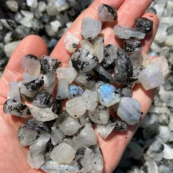 Natural White Moonstone, Raw Stone, Crystal, Gravel, Fish Tank, Flower Pot, Landscaping, Quartz Decoration