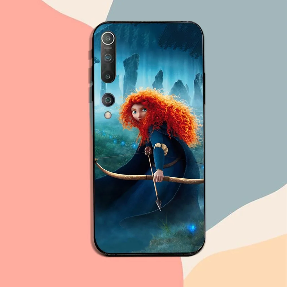 B-Brave M-Merida Phone Case For Xiaomi 11 Redmi Note 11 5G 8T 9A 9 10T Note8Pro Note9 12SUltra Black Case