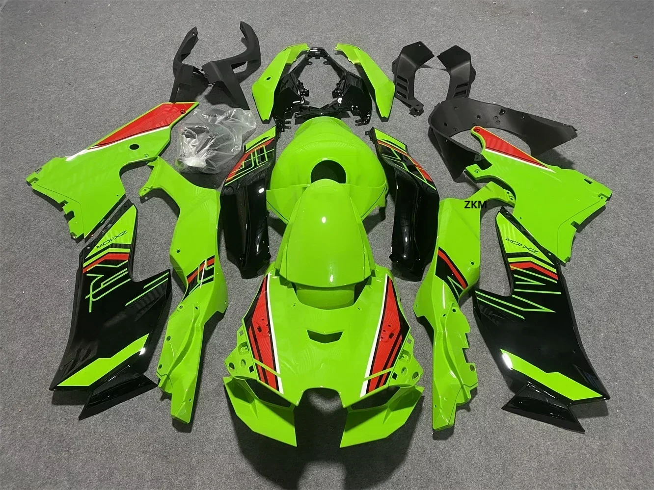 

Motorcycle Fairings Kit for Ninja ZX-10R 21 22 ZX 10R 2021 2022 Newest Injection Body Black Green