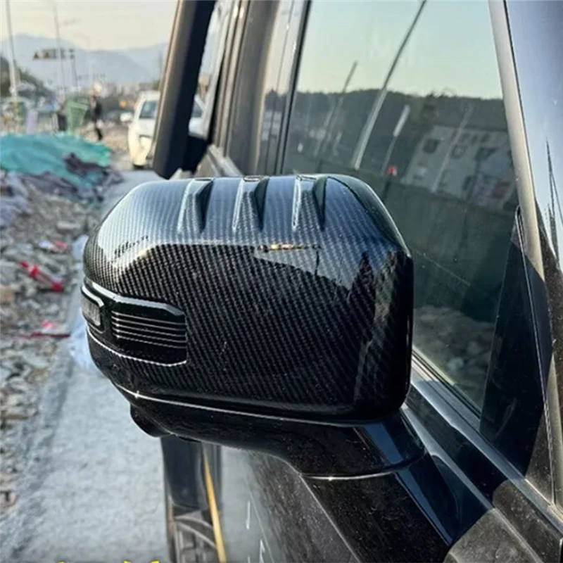 Car Rearview Mirror Cover For Chery Jetour Traveller Shanhai T2 Side Mirror Protection Cover Decoration Trim Accessory-ABQF