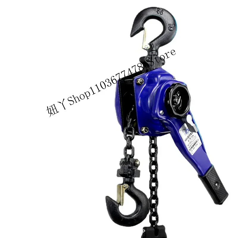 

Manual hoist 1 ton 2 ton 3T manual hoist chain hand tightener small traction hand-held plate crane