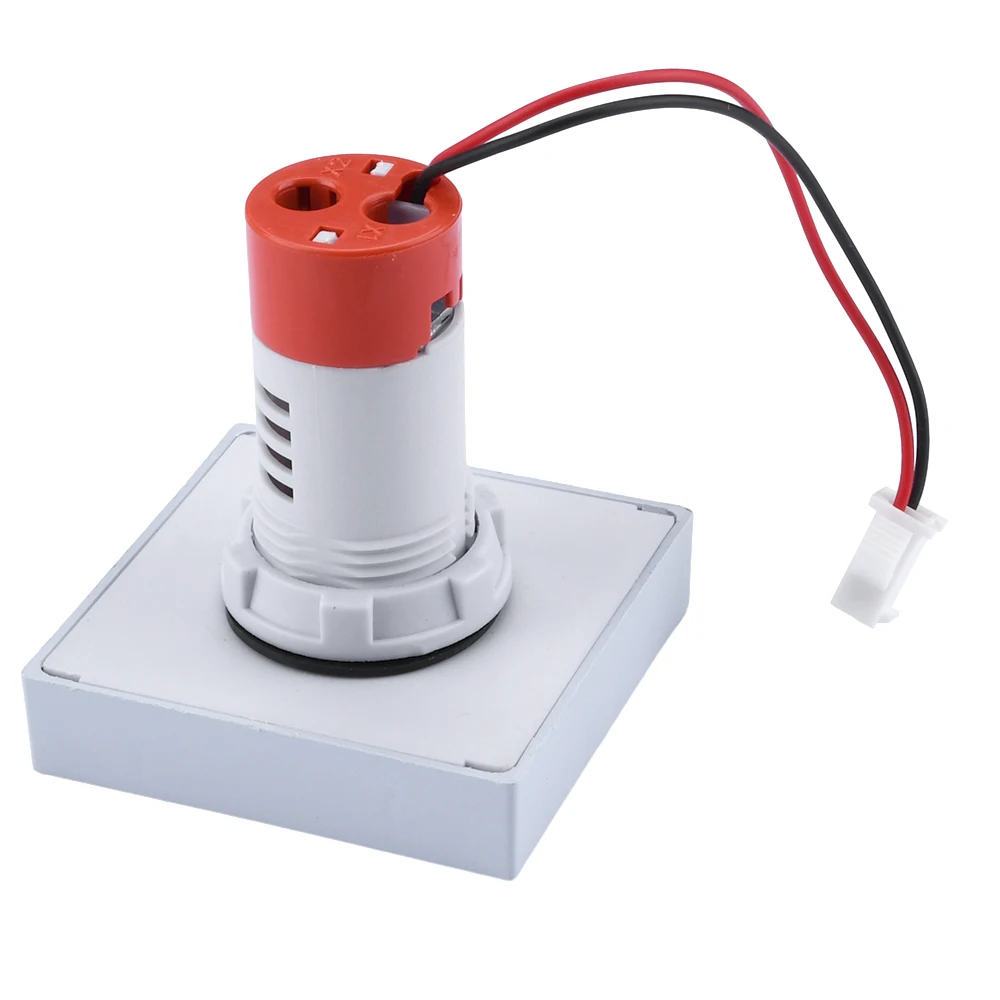 Display digitale a LED quadrato da 50MM amperometro 0-100A Tester di corrente voltmetro mpere misuratore di tensione di corrente indicatore luminoso a LED