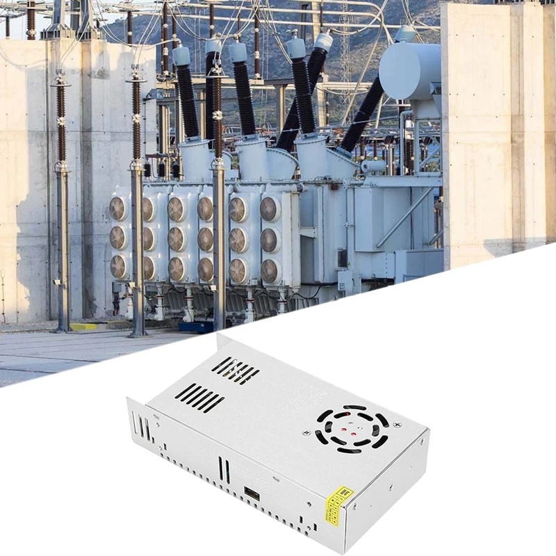 전원 스위치 어댑터 AC110-220V 및 15% 변압기, LED 광고 산업 장비에 적합, DC12V, 30A, 360W