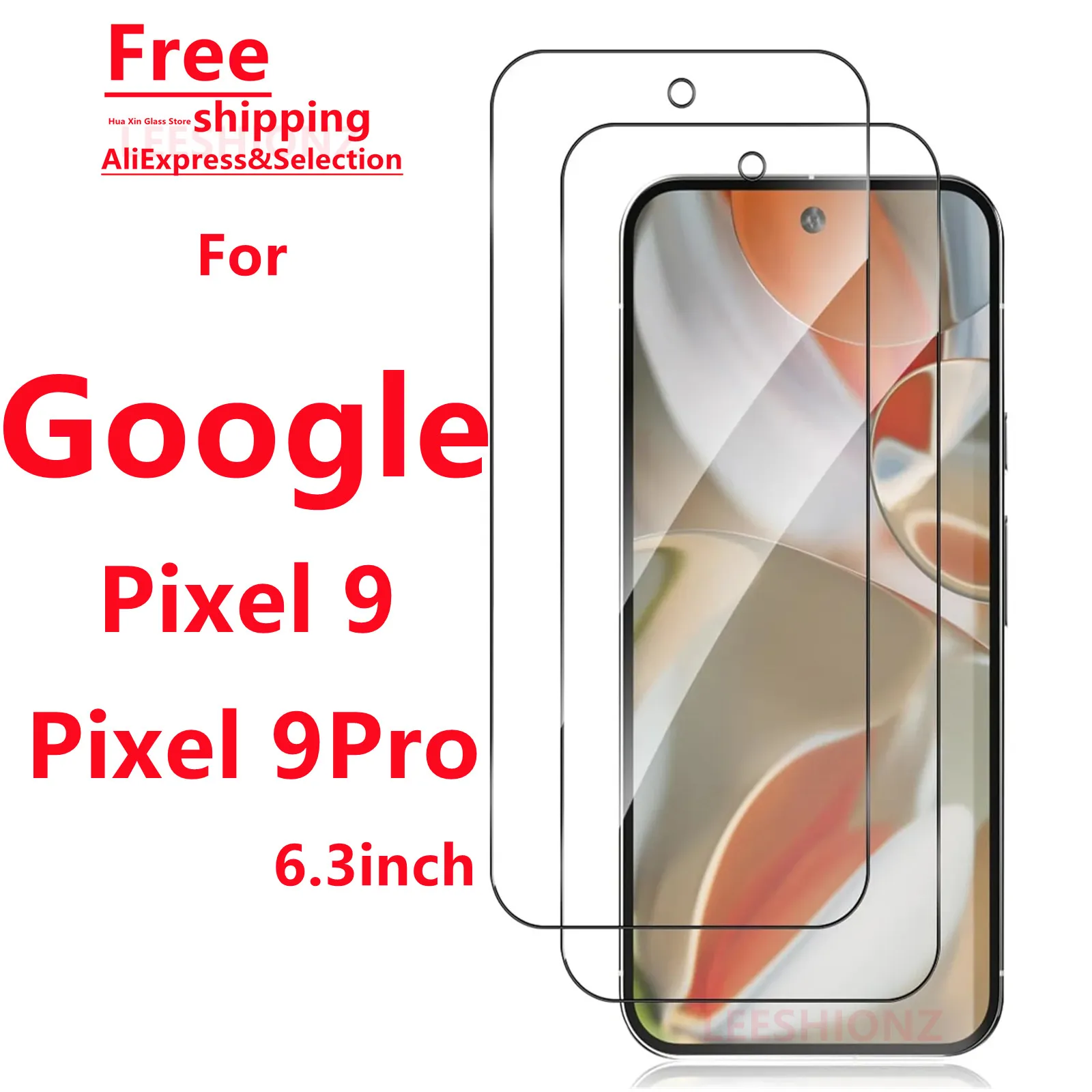 Für Google Pixel 9 9Pro Gehärtetes Glas Displayschutzfolie - Smartphone-Schutz Geeignet für Google Pixel 9 9Pro Serie